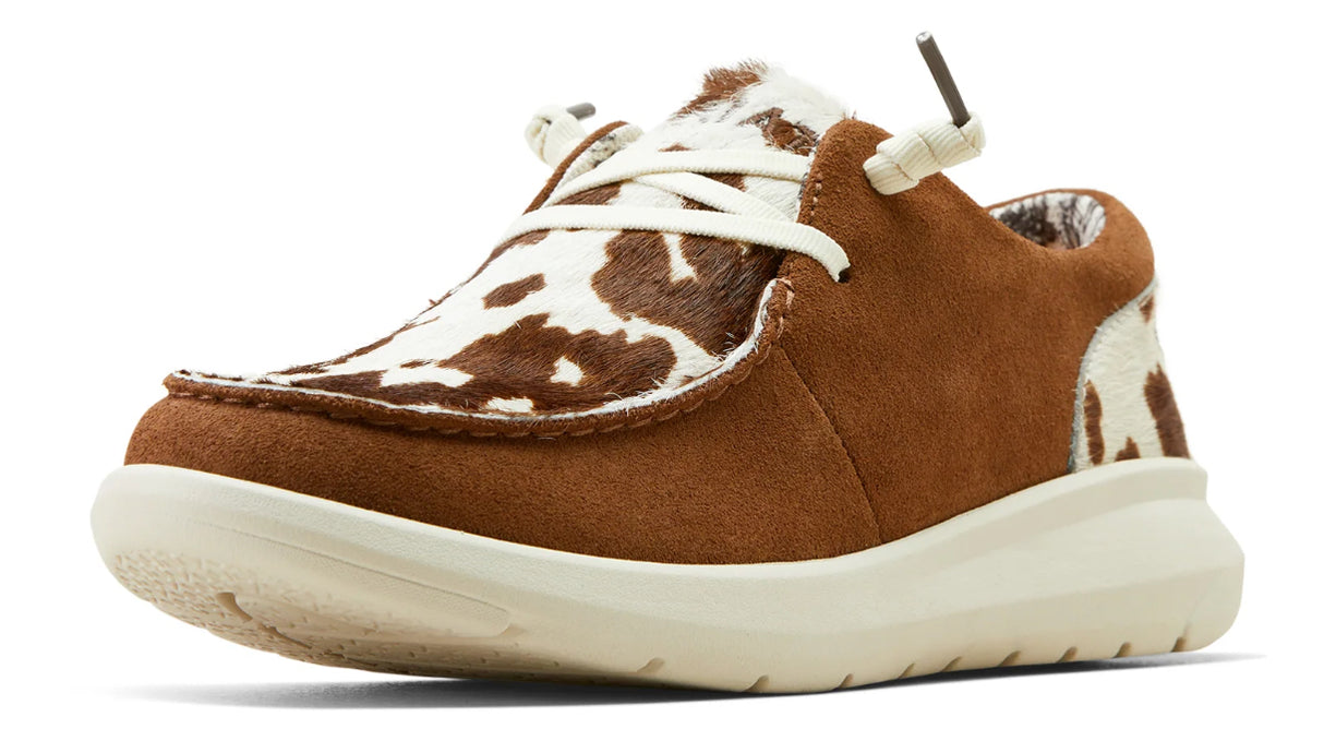 Ariat Ladies Ginger Suede Cow Hair On