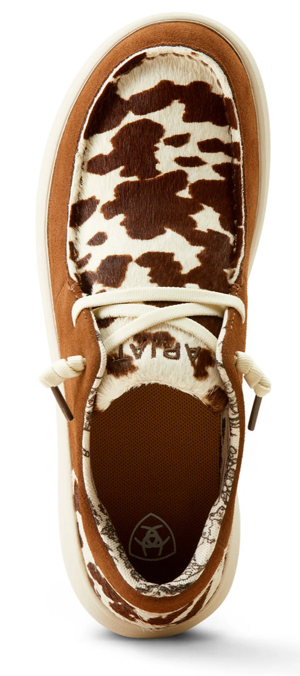 Ariat Ladies Ginger Suede Cow Hair On