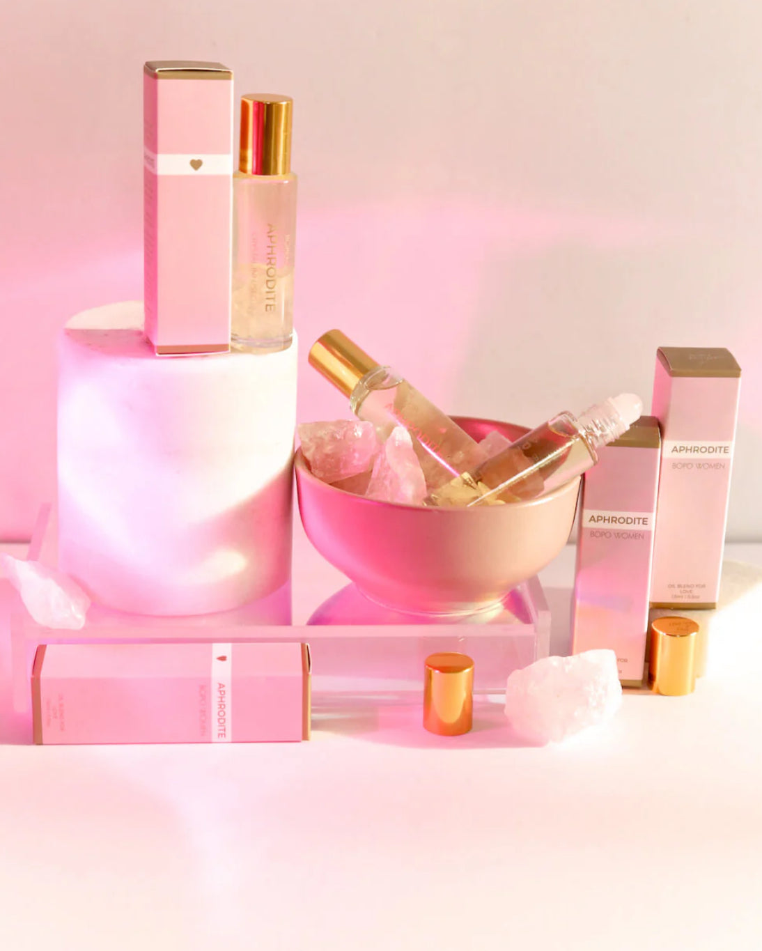 Bopo Women Perfume Rollers (Aphrodite, Dreamer, Ethereal & Ember) 15ml