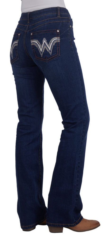 Wrangler Women’s Tilly Booty Q-Baby Jeans 34 Leg