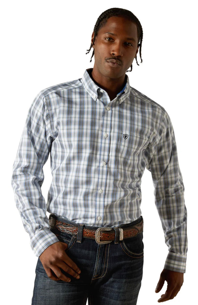 Ariat Mens Wrinkle Free Cody Fitted L/S Shirt 10062235
