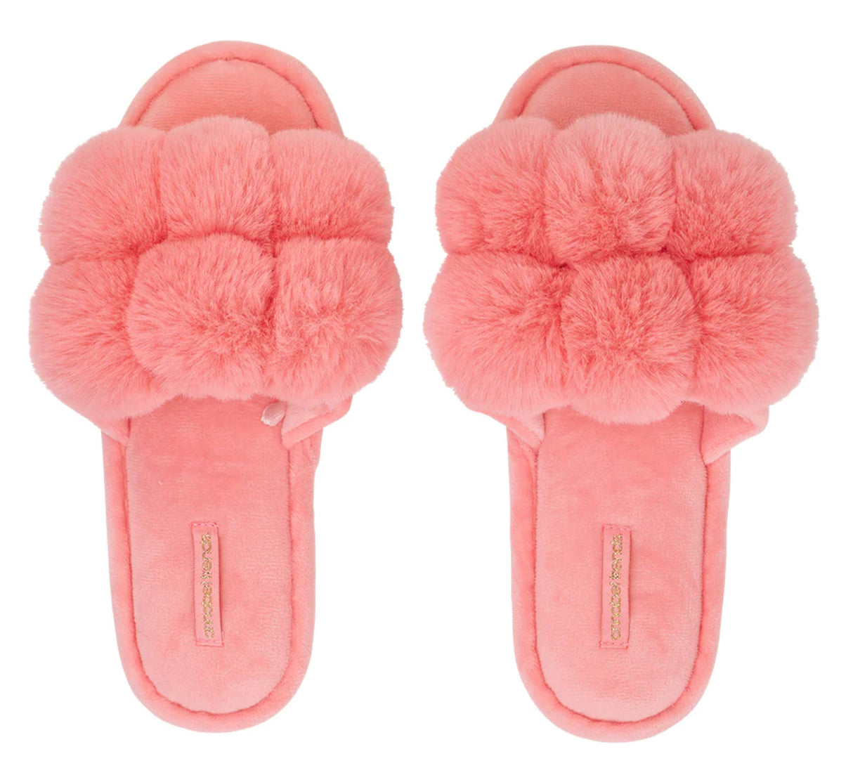 Cosy Luxe Pom Pom Slippers