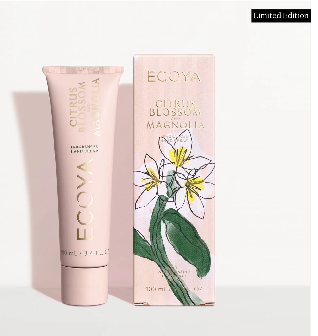 Ecoya Citrus Blossom & Magnolia fragranced Hand Cream