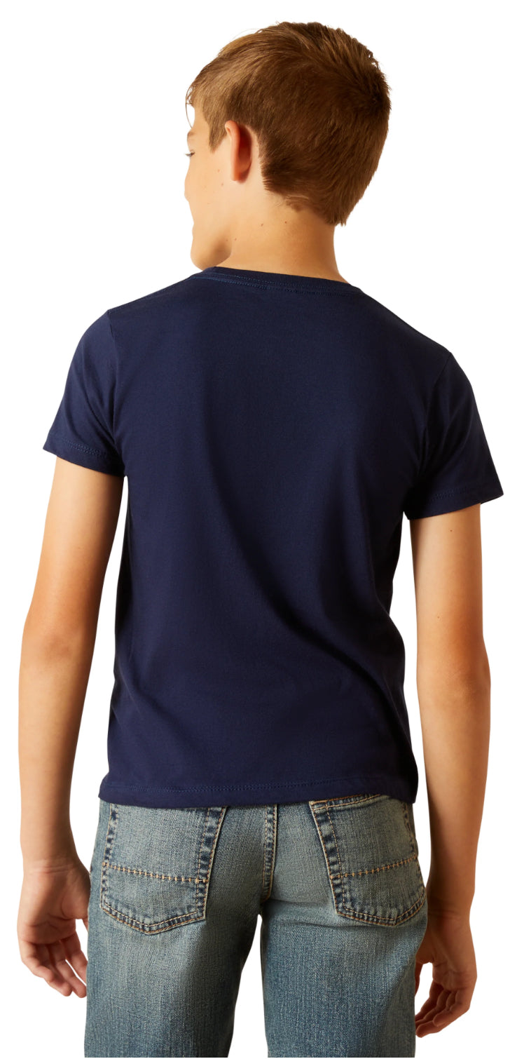 Ariat Boys Logo Landscape Tee