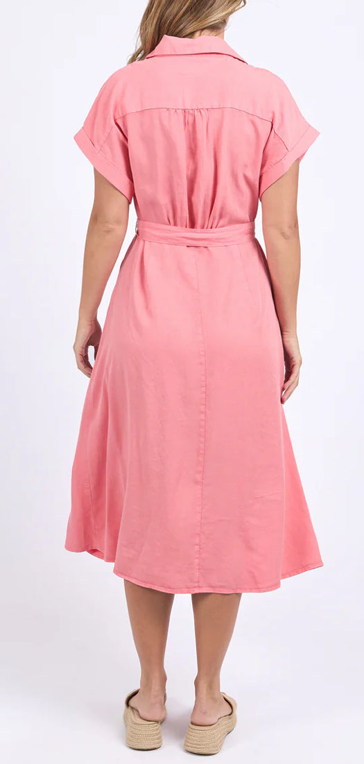 Foxwood Ladies Lucia Dress In Rose Pink