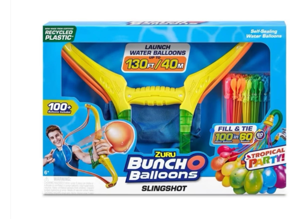 Zuru Bunch O Balloons Slingshot With 100+ Balloons Included - Tropical Party