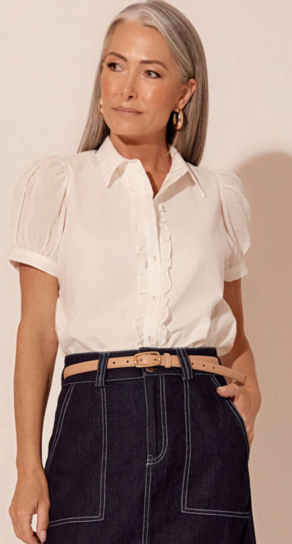Adorne Ladies Luna Short Sleeved Shirt