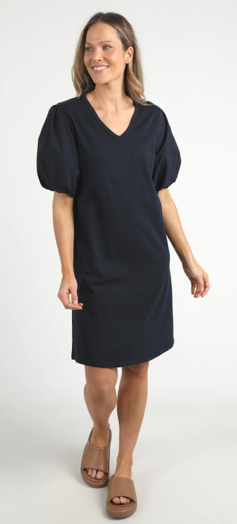 Elm Ladies Joy Dress in Navy