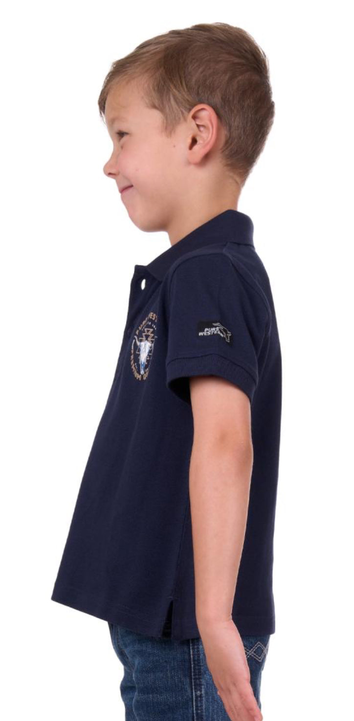 Pure Western Boys Mack Polo