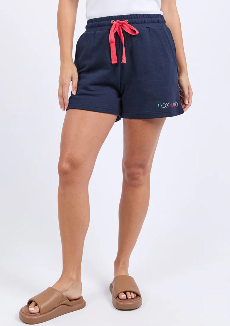 Foxwood Ladies Confetti Shorts in Navy