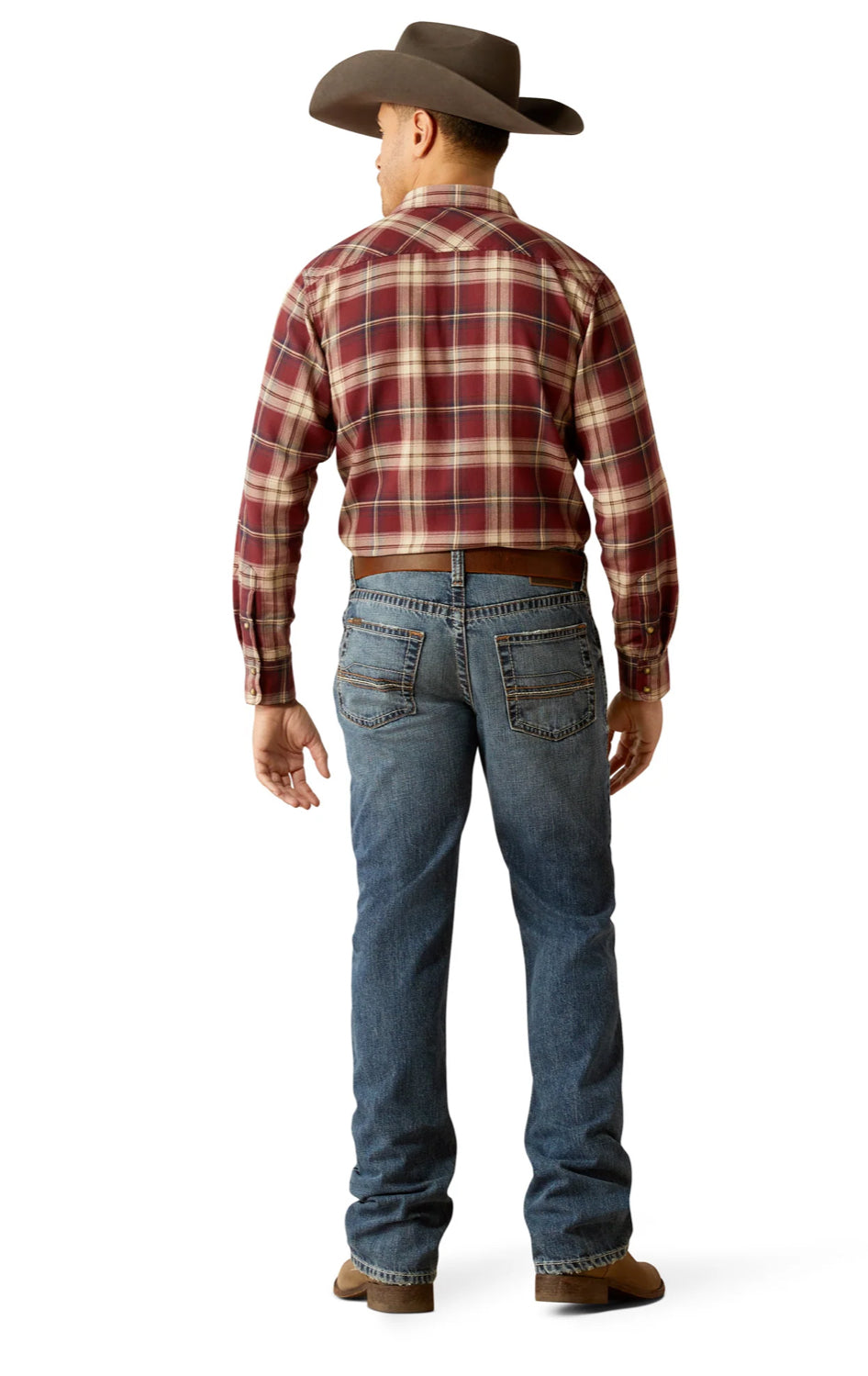 Ariat Men’s M5 Straight Leg Jeans - Smokey Weatherford - 10053547