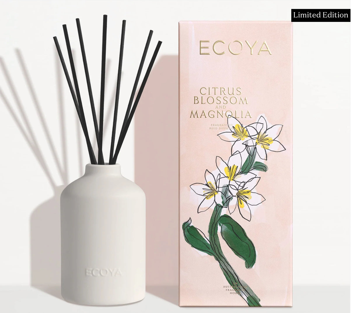 Ecoya Citrus Blossom and Magnolia Reed Diffuser 200ml