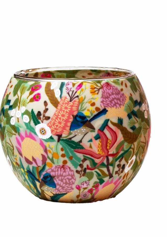 Sanctuary Glass Candle Holder