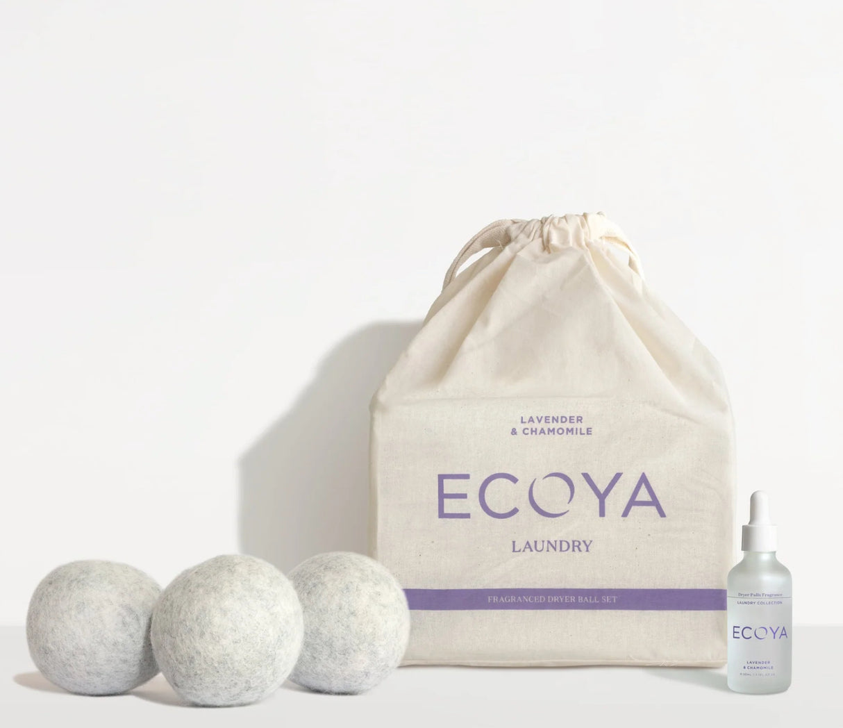 Ecoya Laundry Fragranced Dryer Ball Sets in 2 great Frangrances
