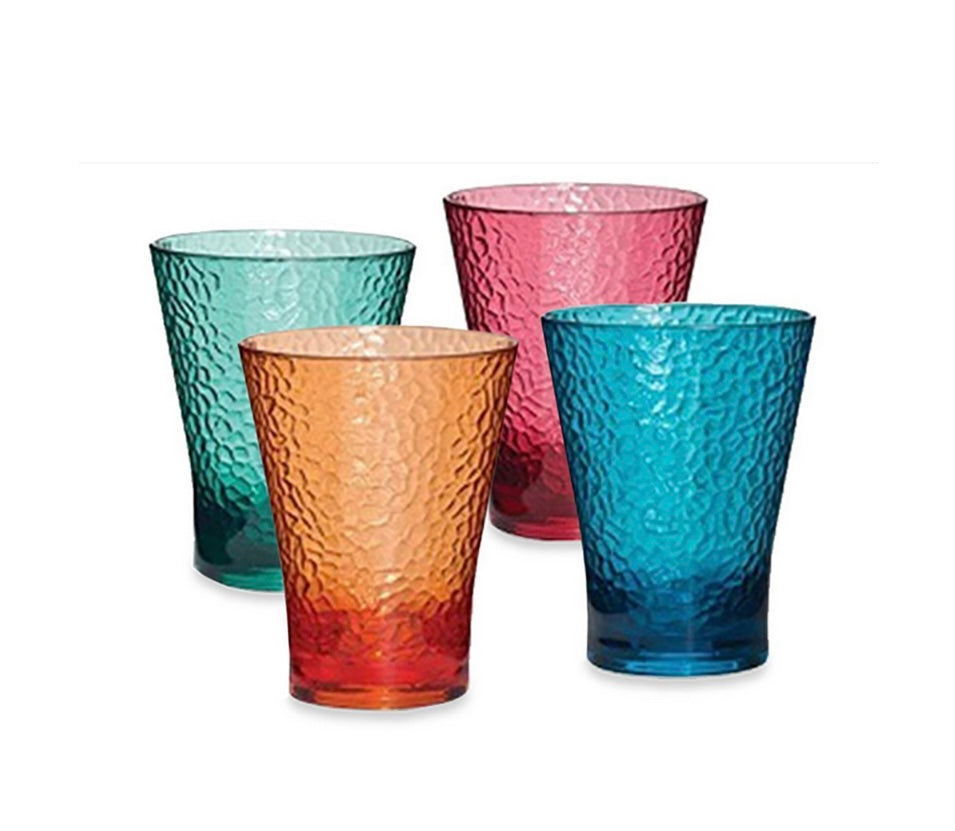 Tritan 433ml Assorted Tumbler 4PK