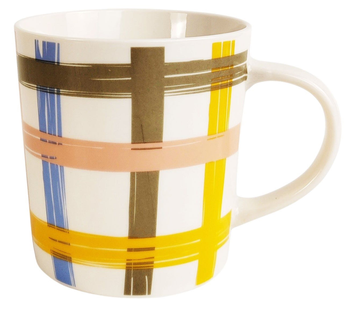 Maldon Check Colourful Mug 470ml