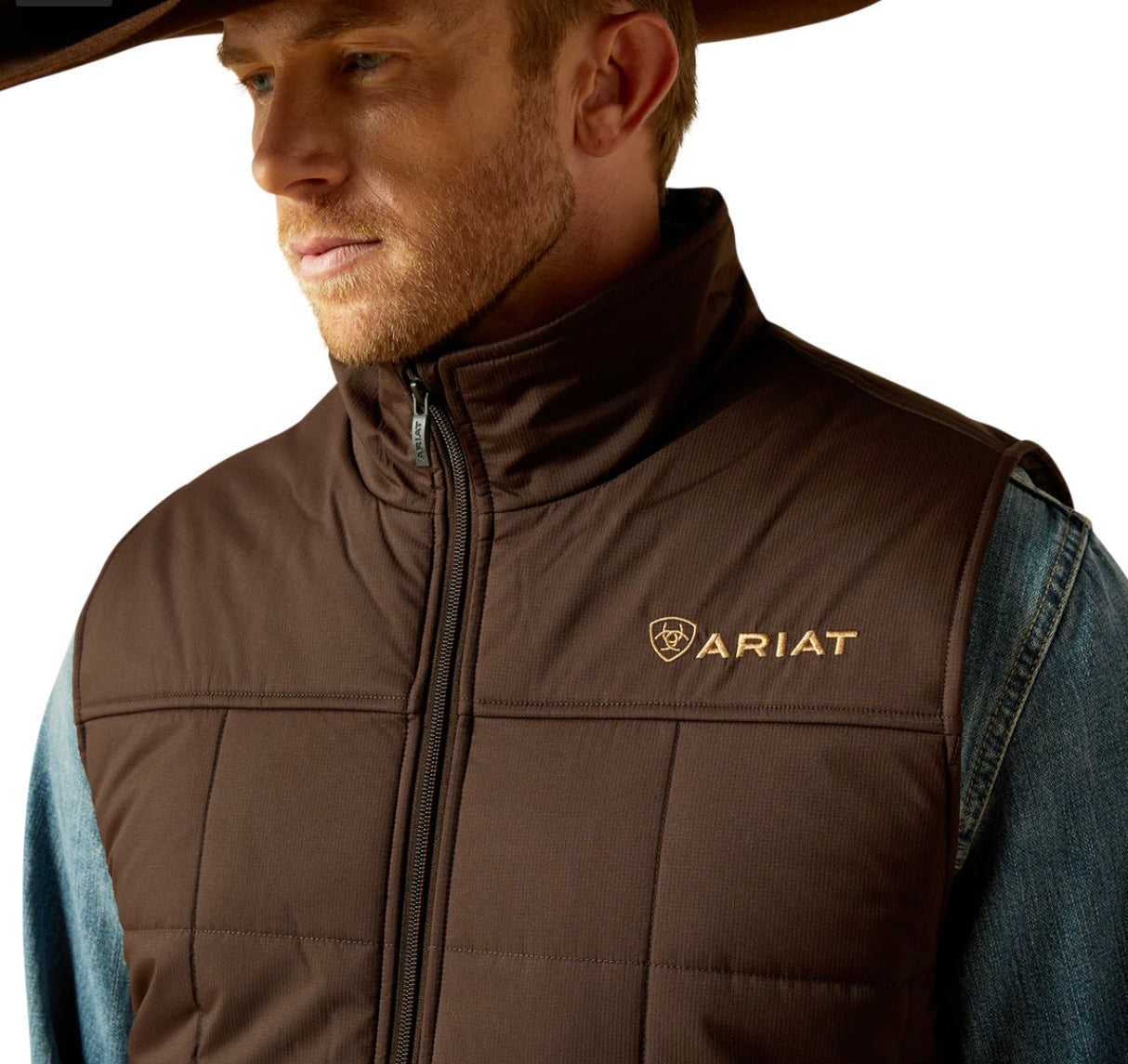 Ariat Mens Crius Ins Vest Brown 10062603