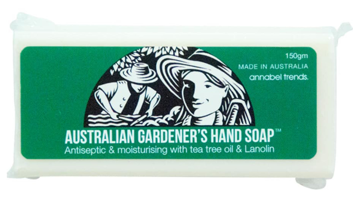 Australian Gardener’s Soap and Scrubber Bag