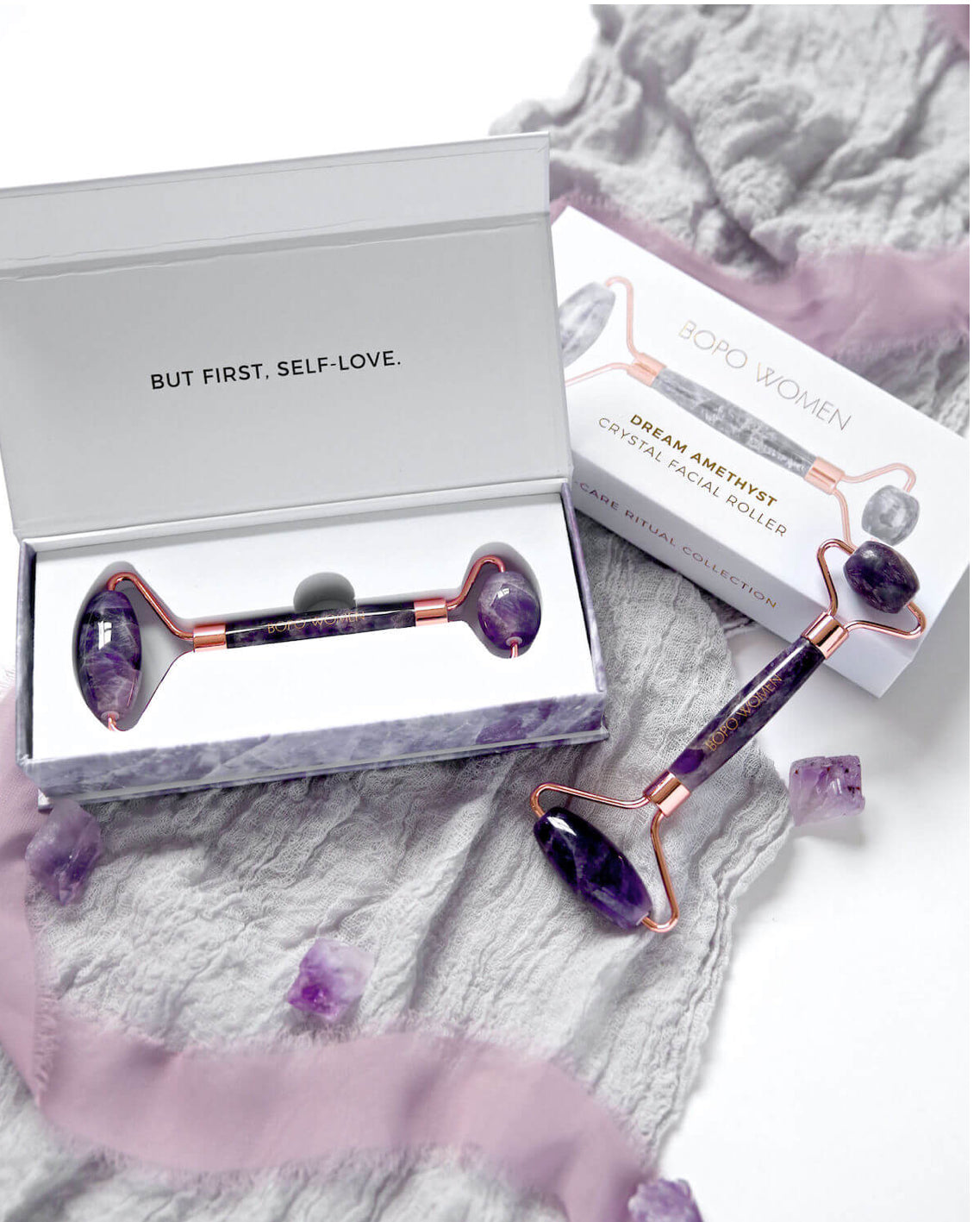 Bopo Women Crystal Facial Roller
