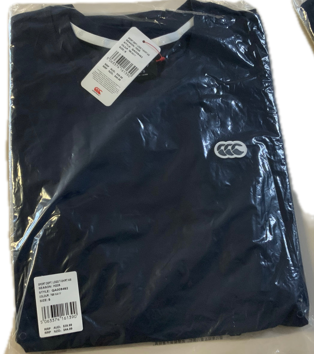 Canterbury Men's Sport Dept Logo T-Shirt - N avy