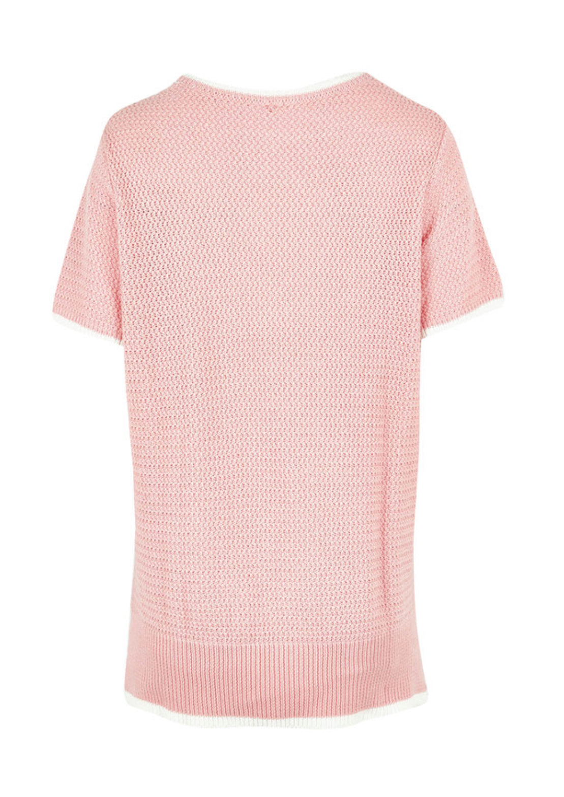 Elm Ladies Camellia Knit Shirt - Blush Pink