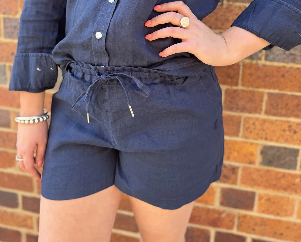 Pilbara Ladies Linen Shorts
