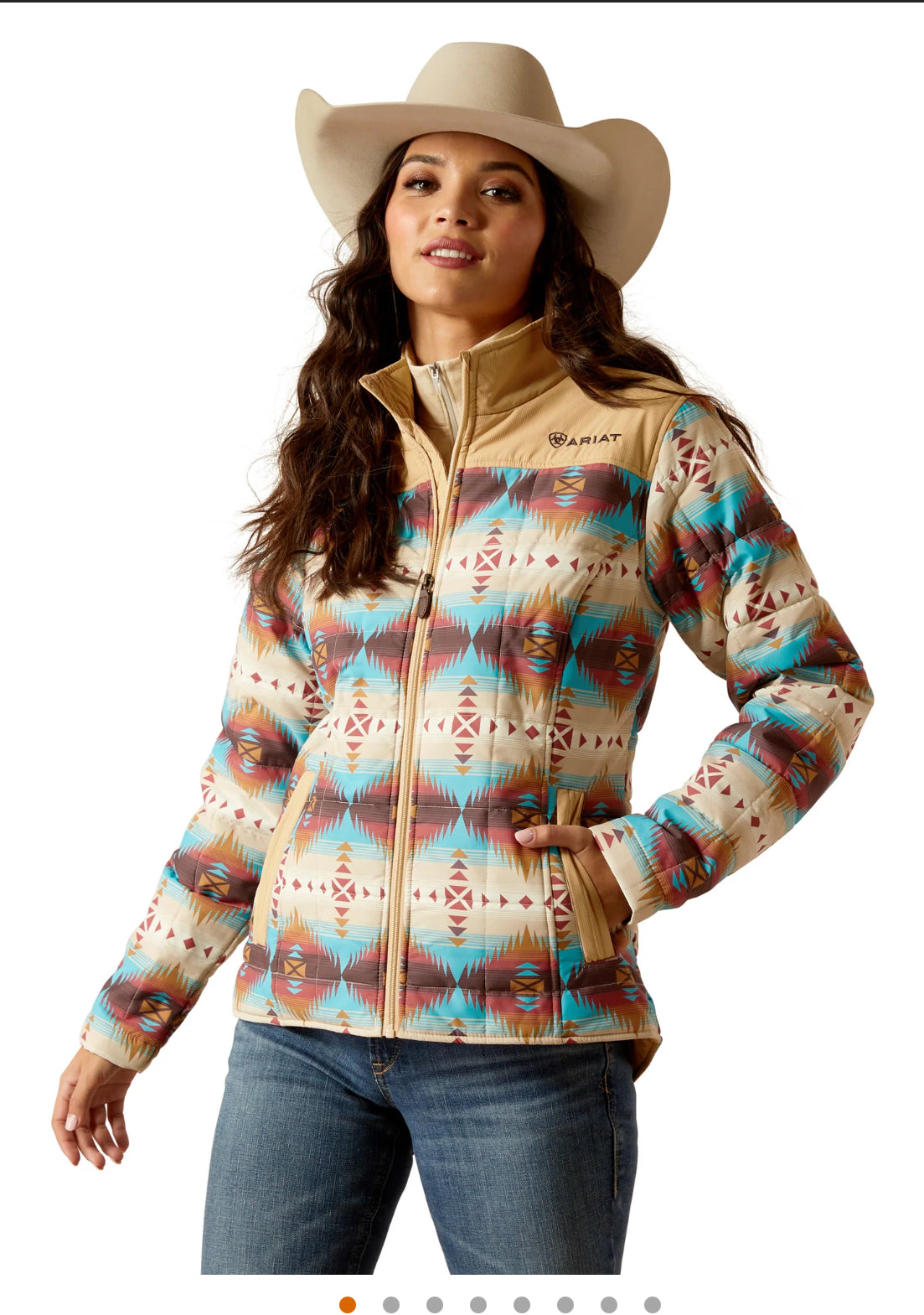 Ariat Ladies Crius Insulated Jacket - Serrano Southwest - 10052828