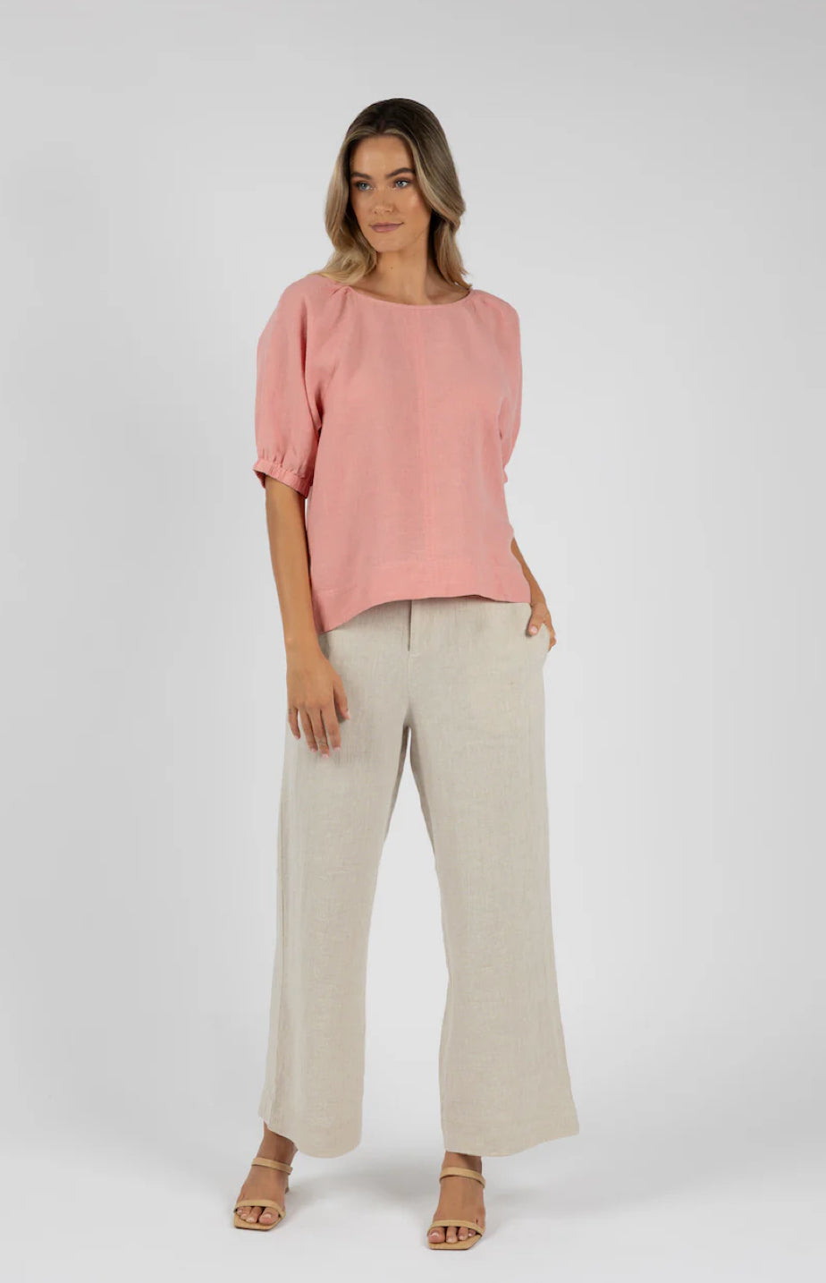 Humidity Lagoon Blouse in Blush