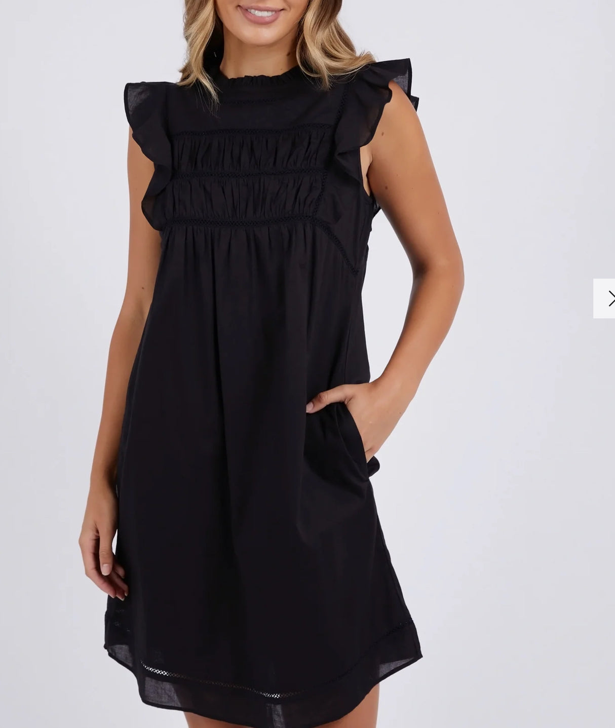 Freya Dress Black
