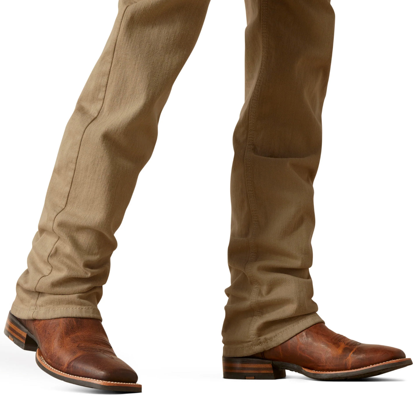 Ariat Mens M7 Slim Fit Straight Leg Dark Khaki Jeans 10044369