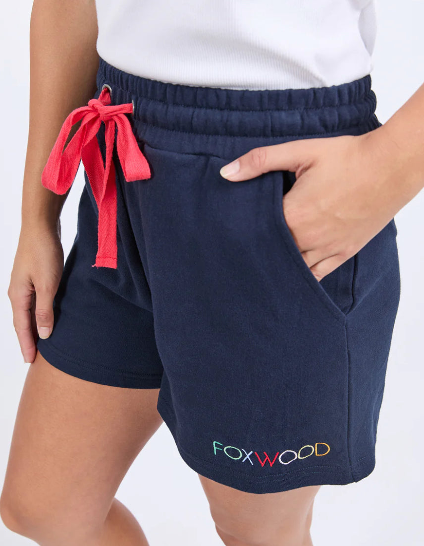 Foxwood Ladies Confetti Shorts in Navy