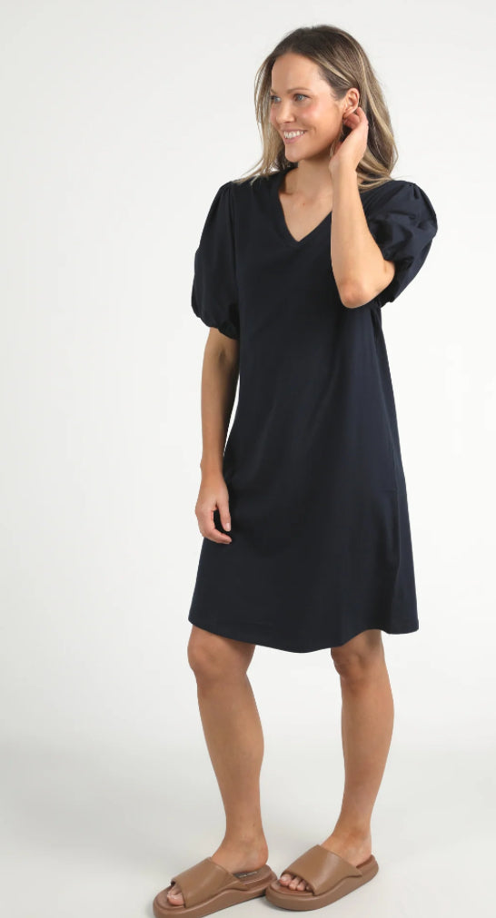 Elm Ladies Joy Dress in Navy