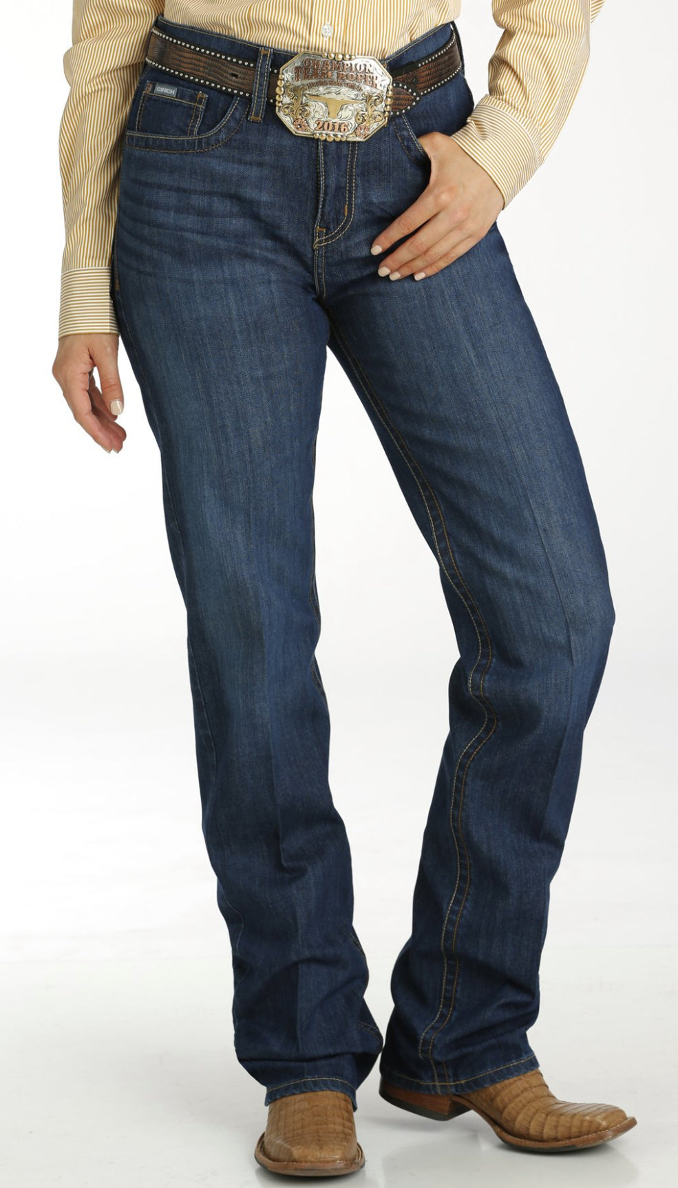 Cinch Ladies Emerson Performance Relaxed Fit Straight Jeans MJ84052001 IND