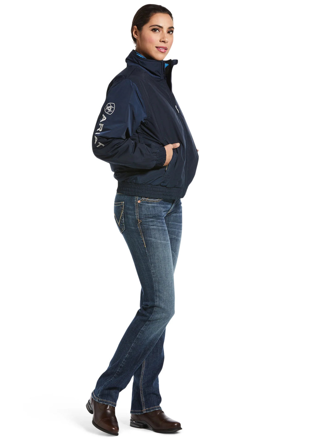 Ariat Ladies Stable Insulated Jacket - Navy - 10001713
