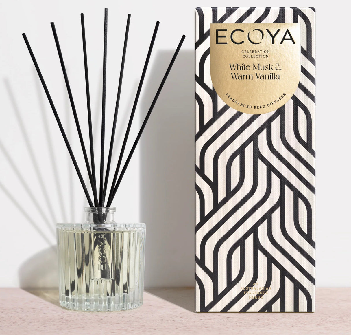 Ecoya White Musk & Warm Vanilla Celebration Collection Diffuser