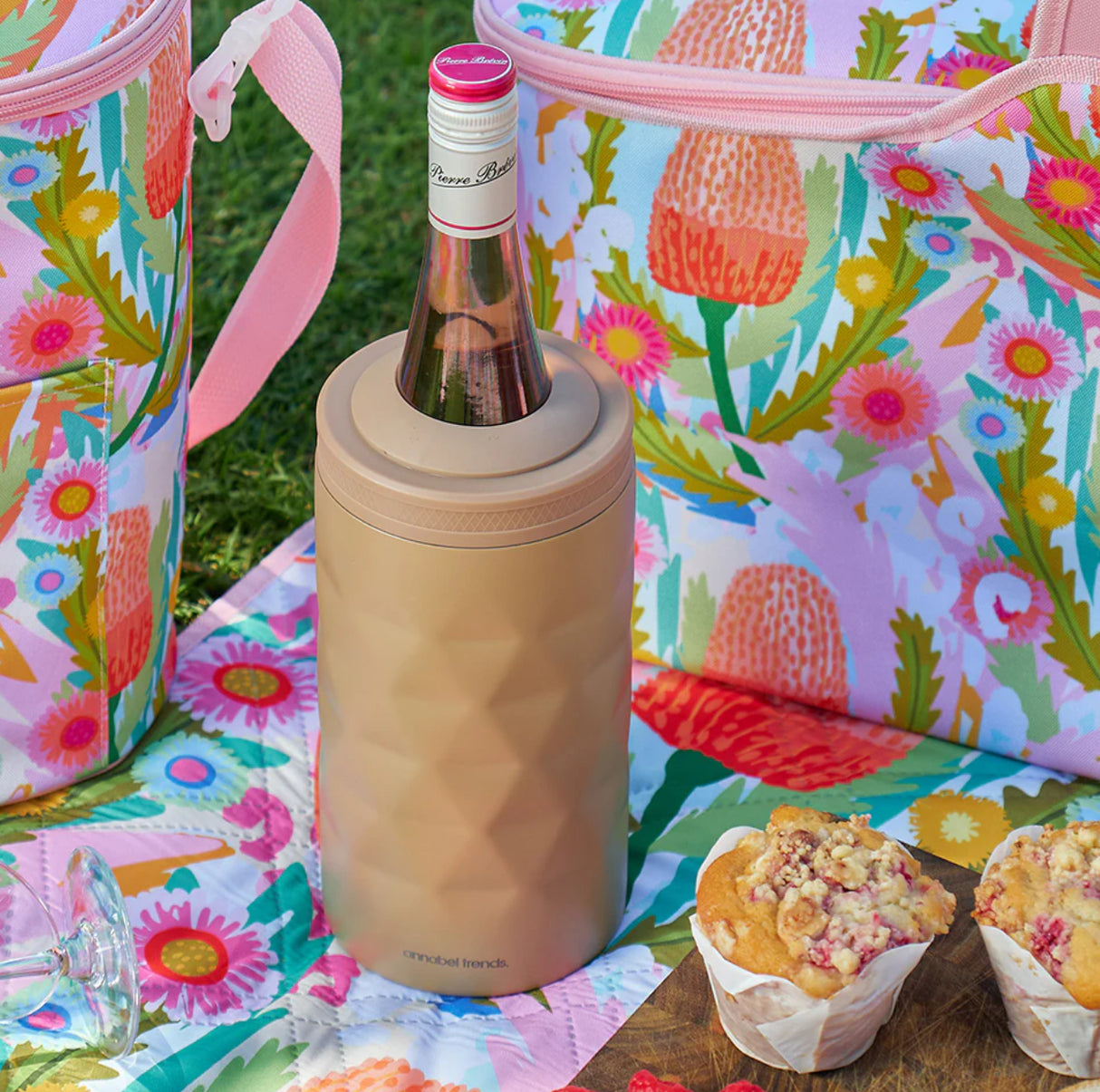 Wine Bottle Cooler Stainless - Sliver