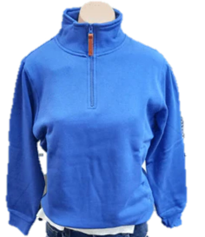 Pilbara Ladies Classic Zipper C/F Fleece Pullover Jumper