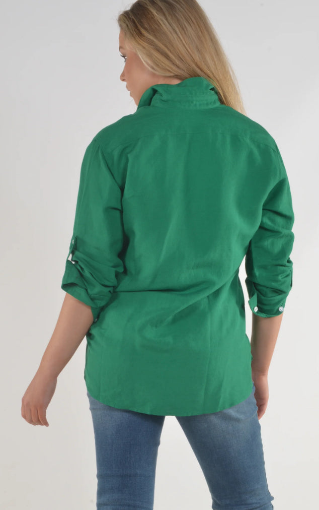 Bullrush Ladies LinenTab Shirt in 3 Colours