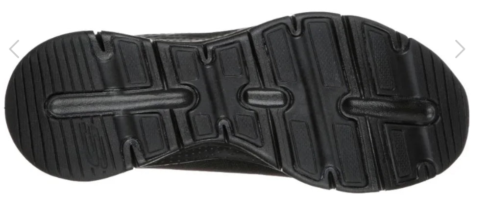 Skechers Ladies Arch Fit Big Appeal Black Sandshoe