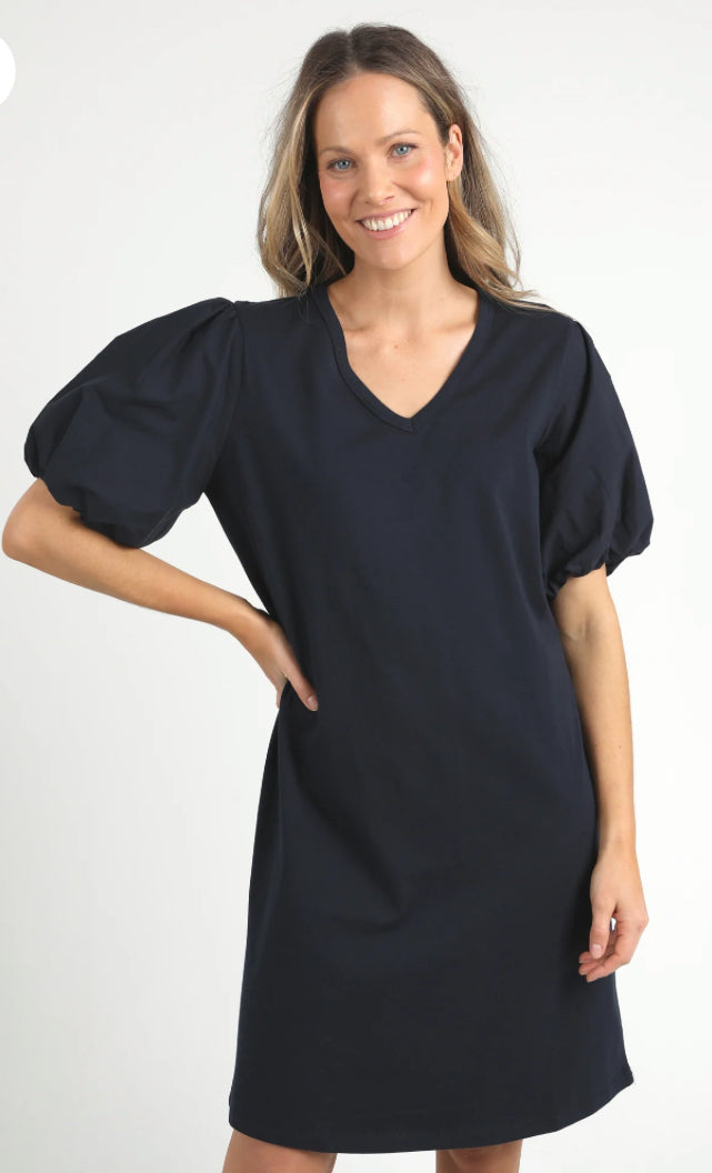 Elm Ladies Joy Dress in Navy