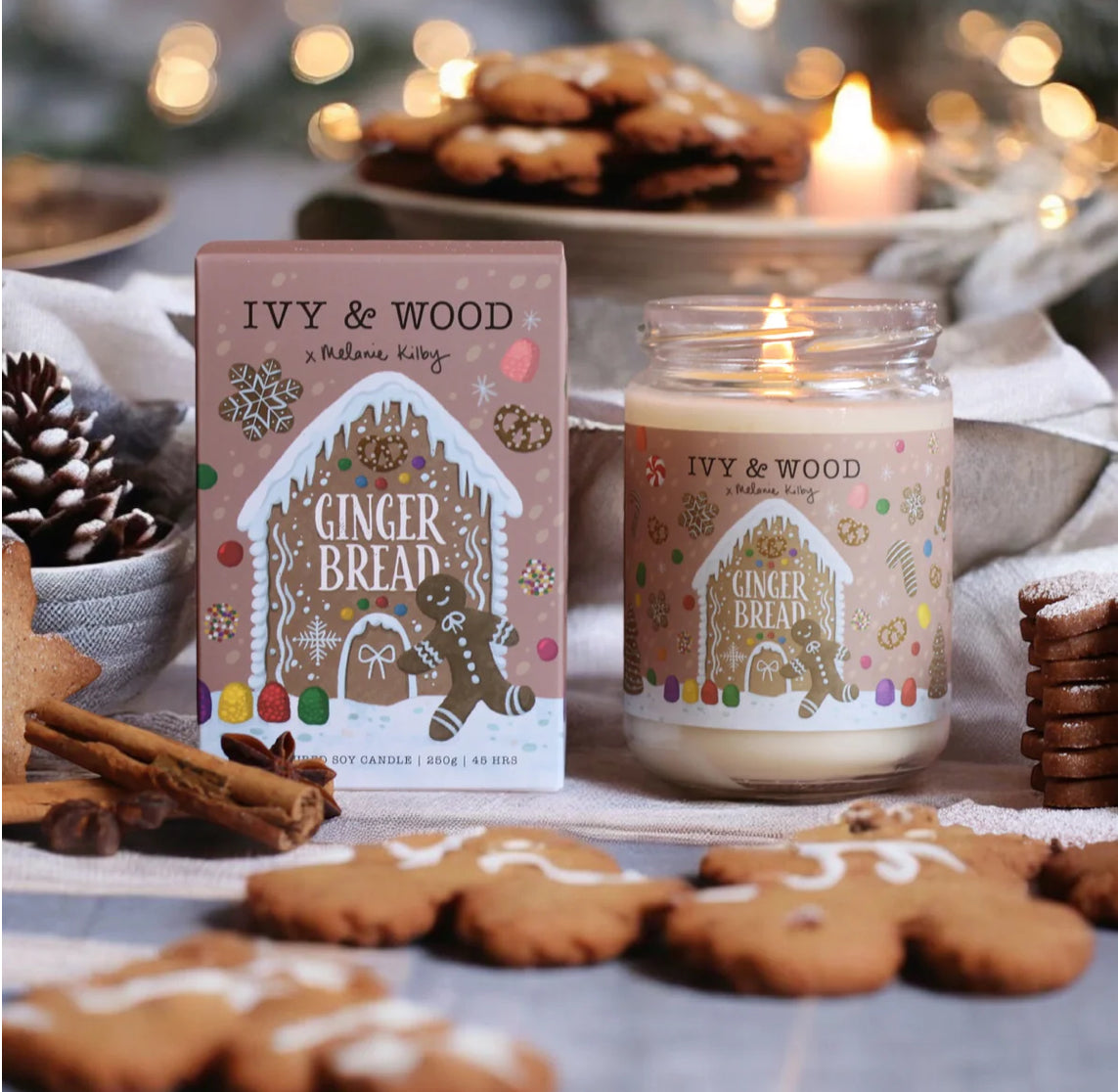 Ivy & Wood 2023 Christmas Candle Range