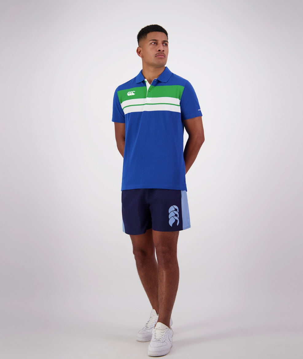 Canterbury Mens Chest Stripe Polo Shirt