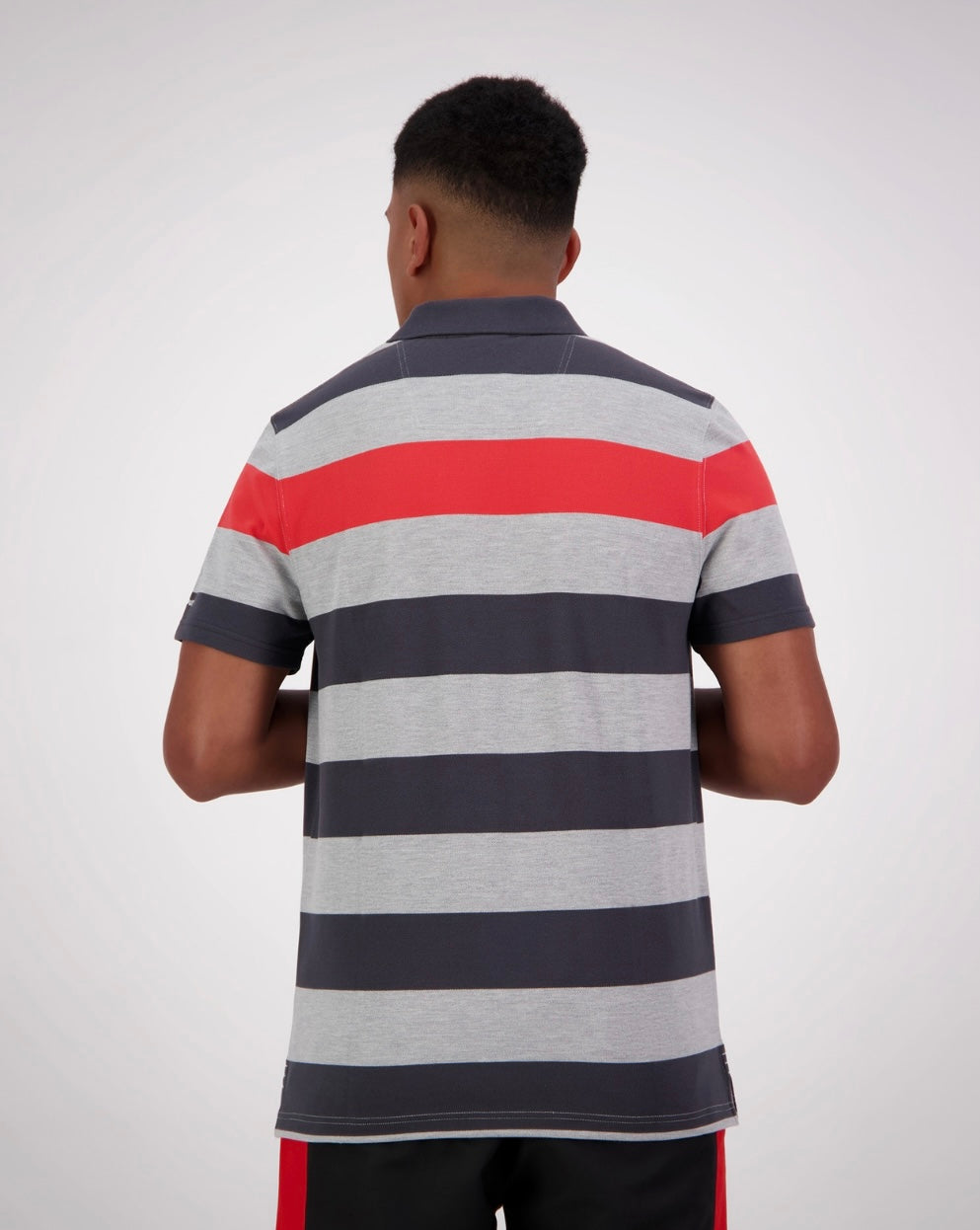 Canterbury Mens Engineered Stripe Polo Shirt