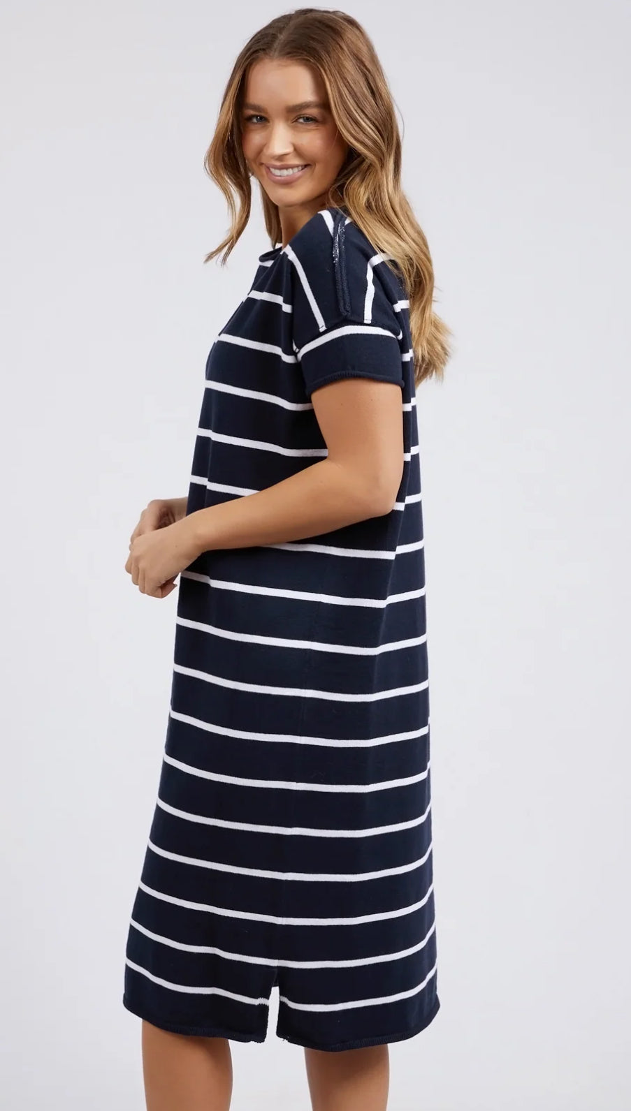Foxwood Margot Stripe Knit Dress