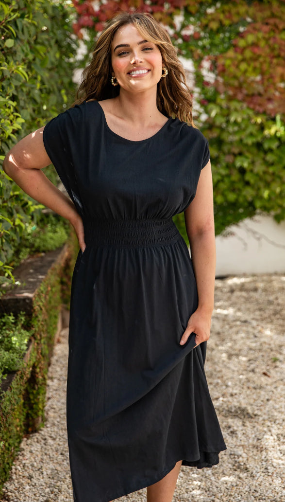 Elm Ladies Nelle Midi Midi Dress