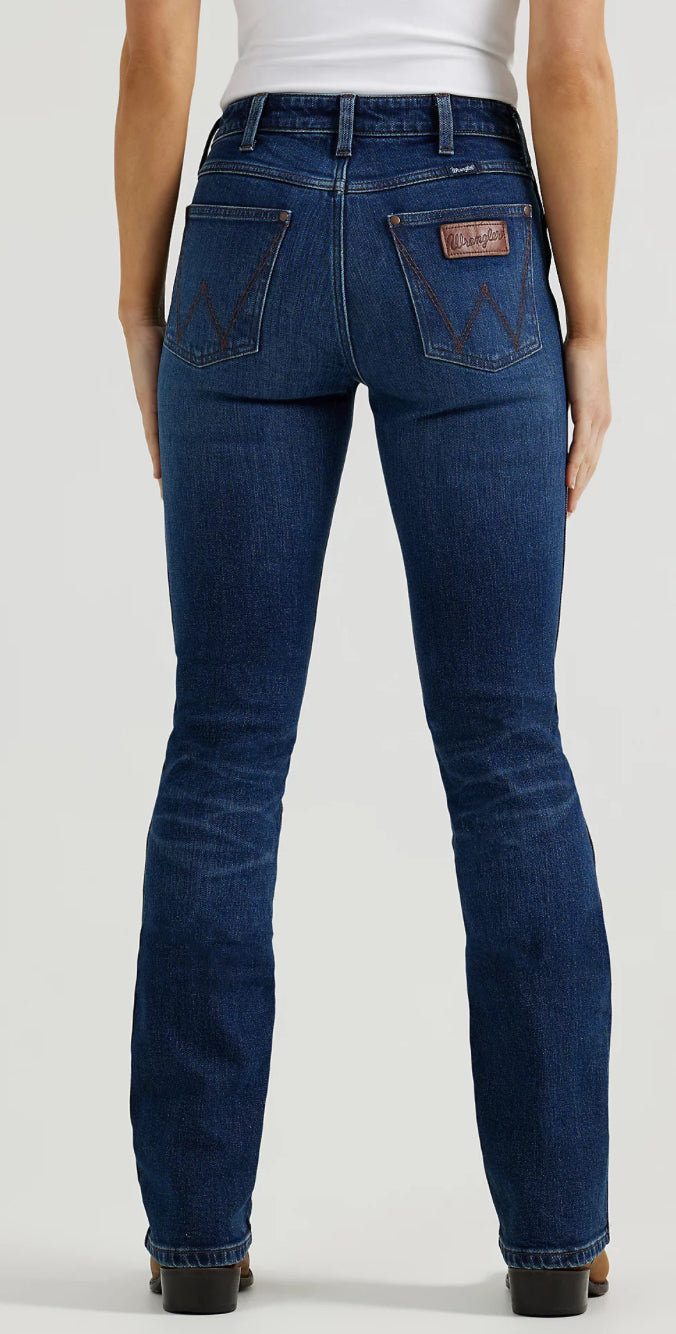 Wrangler Ladies Bailey High Rise, Boot Cut Jeans