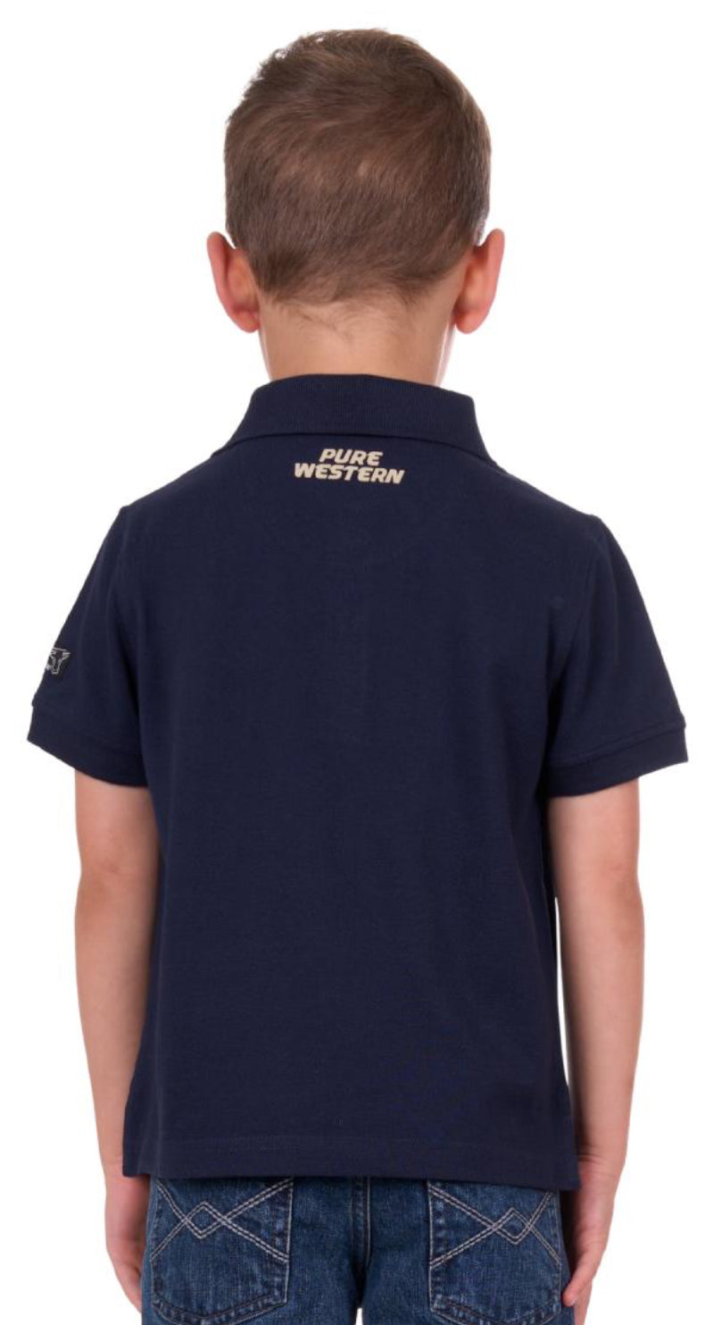 Pure Western Boys Mack Polo