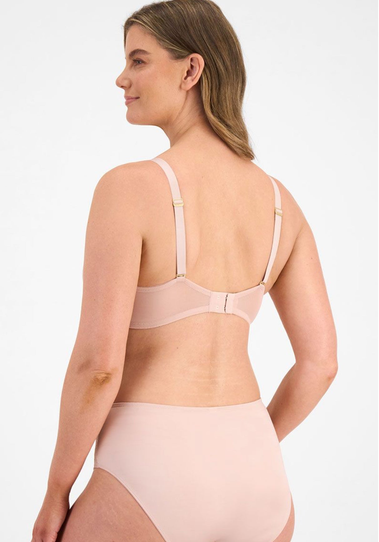 Berlei Lift & Shape Minimiser Bra - Nude Lace
