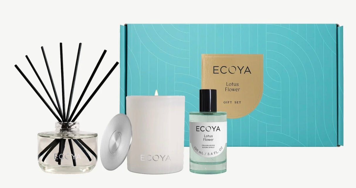 Ecoya Lotus Flower Gift Set