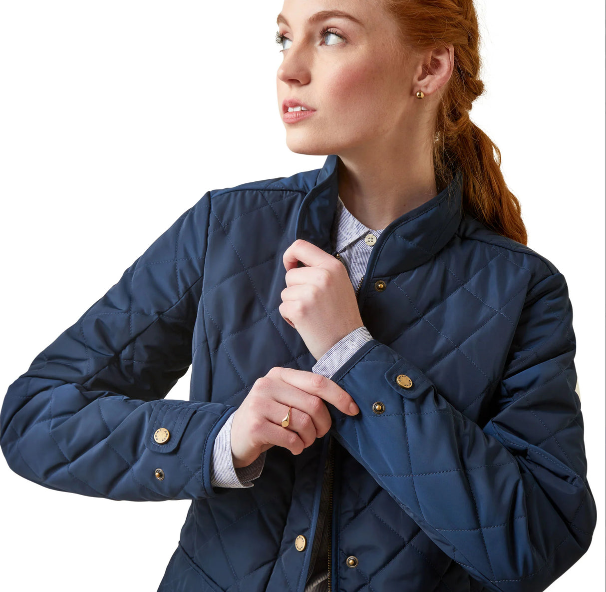 Ariat Ladies Woodside Jacket Navy 10046061